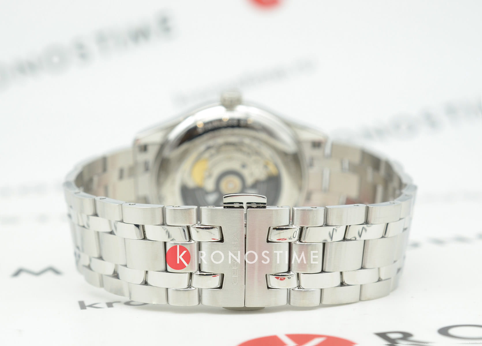 Certina Certina DS-8 C033.428.11.041.00 кварцевые мужские часы часы крупный план синий циферблата